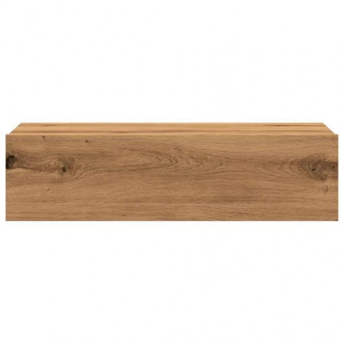 TV-borde 2 stk. med LED-lys 60 x 35 x 15,5 cm