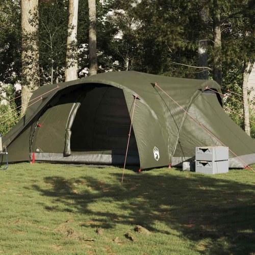 Kuppeltelt For Camping 10 Personer Grønn Hurtigutløser main image 0