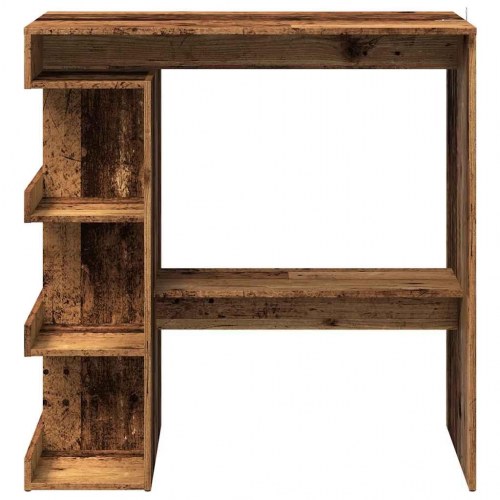 Barbord med stativ 100×48×101,5 cm - antikt trælook