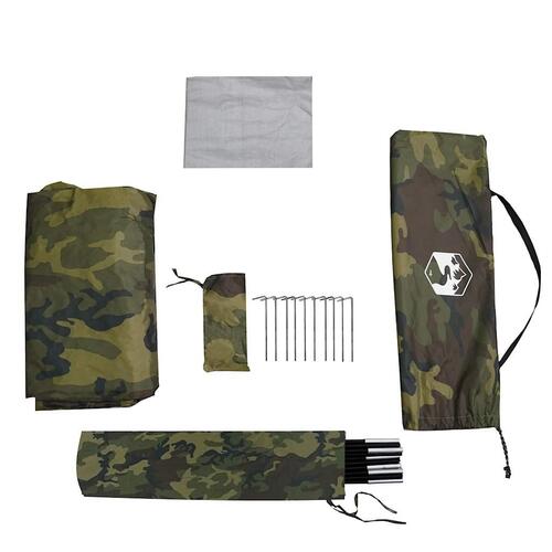 Brusetelt vandafvisende camouflage