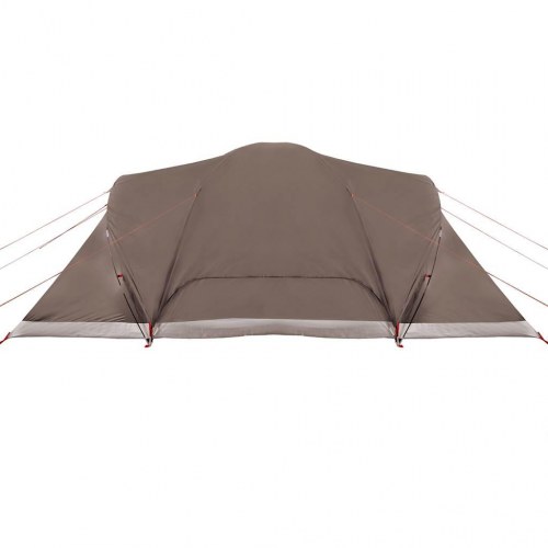 6-personers kuppeltelt vandafvisende brun