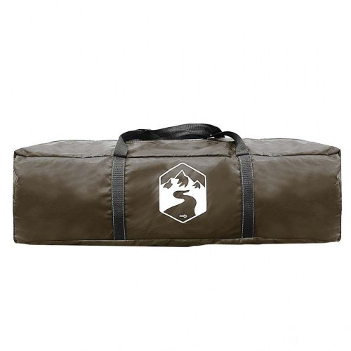 6-personers kuppeltelt vandafvisende brun