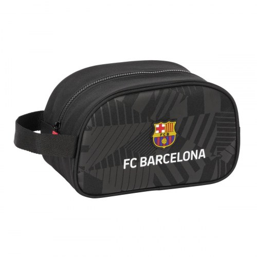 F.C. Barcelona rejsetoilettaske - sort, 26 × 15 × 12 cm
