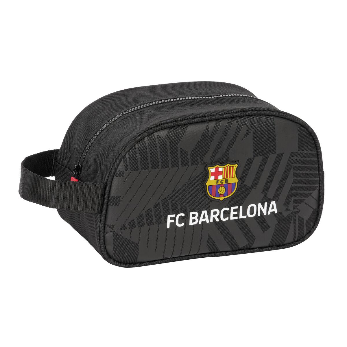Rejsetoilettaske Barcelona Black Sort Sportslig