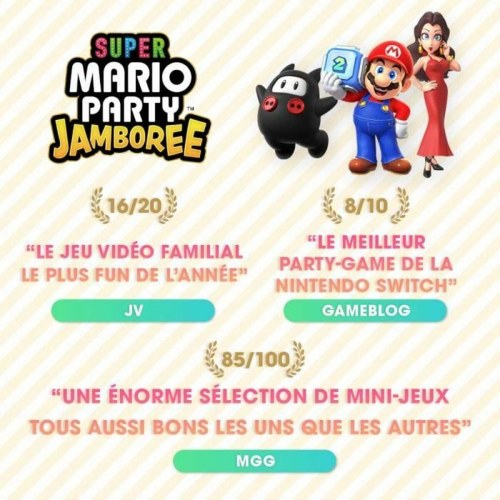 Nintendo Switch spil - Super Mario Party Jamboree