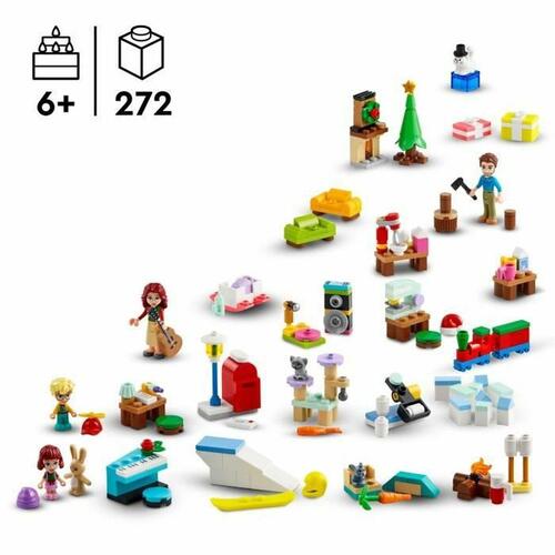 LEGO Friends adventskalender 2024 - 42637, multifarvet