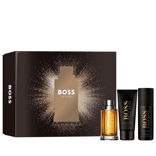 Parfume sæt til mænd Hugo Boss Boss The Scent For Him 3 Dele