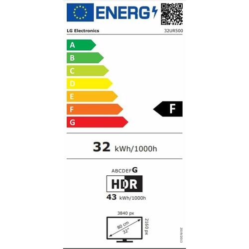 Smart TV LG 32UR500-B 31,5" LED VA 4K Ultra HD