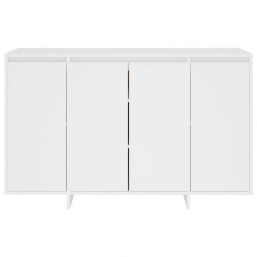 Skænk 120x41x75 cm konstrueret træ hvid