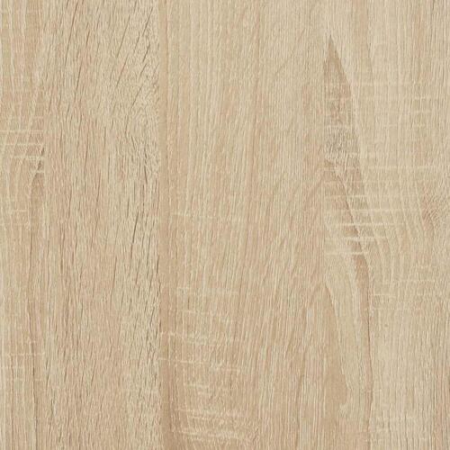 Sengeborde 2 stk. med 2 skuffer 36x36x68 cm sonoma-eg