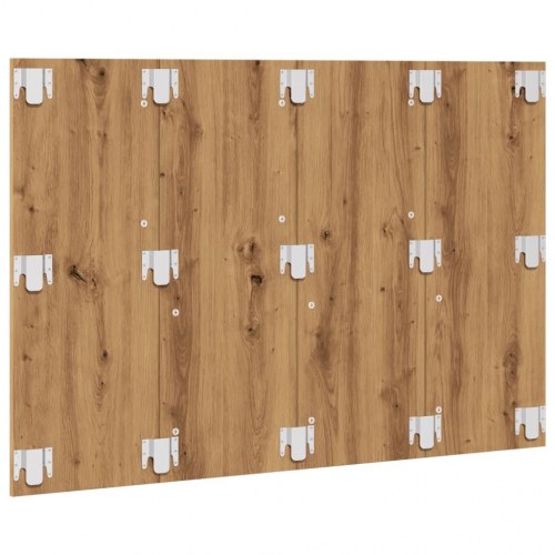 Sengegavl 120 x 1,5 x 80 cm i konstrueret træ