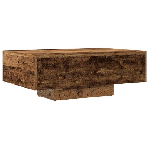 Sofabord i konstrueret træ - 85 × 55 × 31 cm, antikt træ