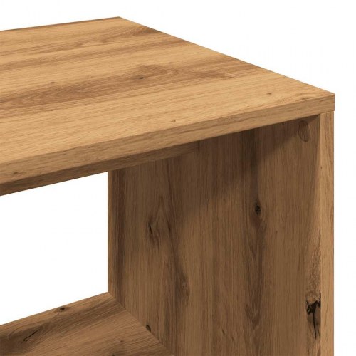 Garderobe med hylder og hjul 80 × 40 × 110 cm - kunsteg