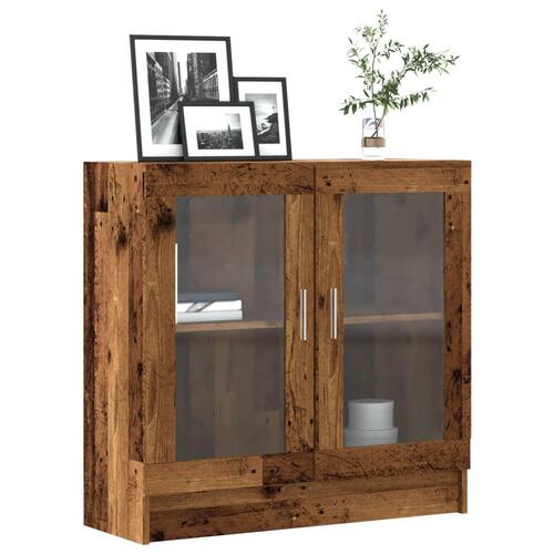 Bogskab 82,5x30,5x80 cm konstrueret træ antikt træ