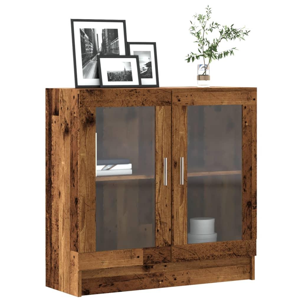 Bogskab 82,5x30,5x80 cm konstrueret træ antikt træ