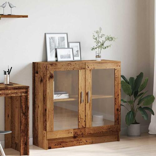 Bogskab 82,5x30,5x80 cm konstrueret træ antikt træ