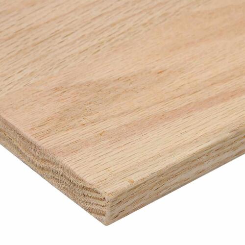 Trappemåtter 20 stk ubehandlet 80x30x2 cm massivt egetræ