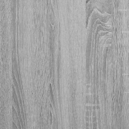 Væghængt badeværelsesskab 60×25×30 cm - grå sonoma-eg, konstrueret træ