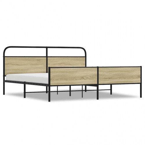 Sengeramme 180 x 200 cm uden madras - sonoma-eg