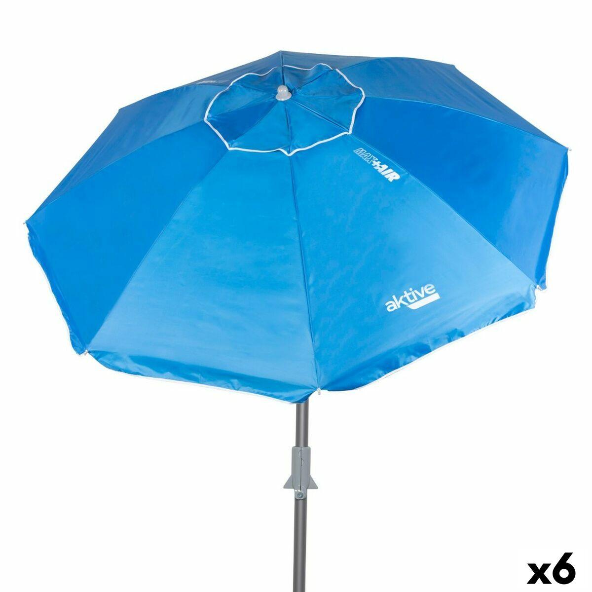Parasol Aktive Blå Polyester Aluminium 200 205 200 Enheder
