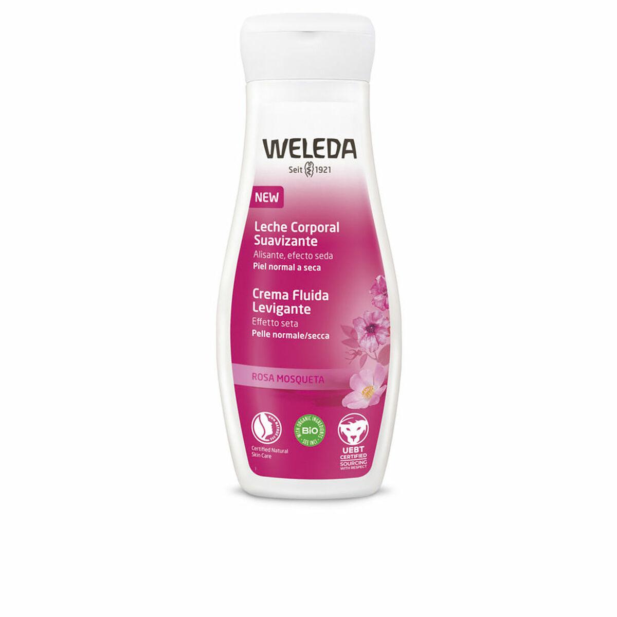 Weleda Rosa Mosqueta Kropsmælk Blødgørende Bodylotion 200 Ml