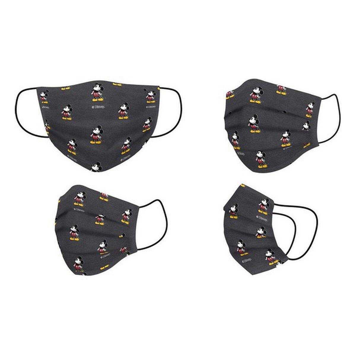 Hygiejnisk maske Mickey Mouse Børns Sort