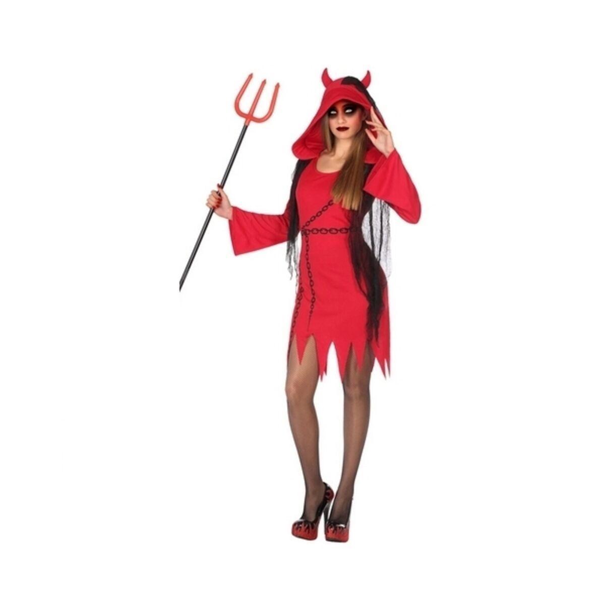 Kostume til voksne Rød Dæmon (1 Dele) XL