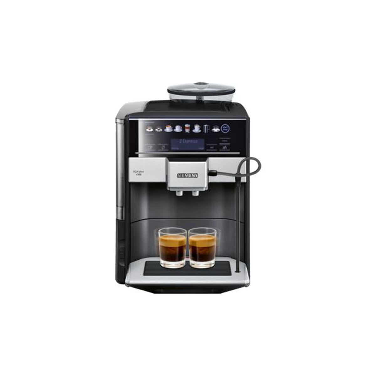 Superautomatisk kaffemaskine Siemens AG EQ.6 plus s500 Espresso Sort metal 1500 W 19 bar 2 Skodelice 1,7 L