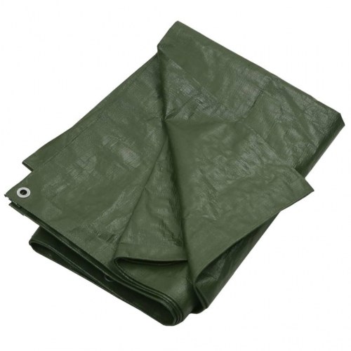 Presenning 6x8 m 180 g/m² HDPE grøn