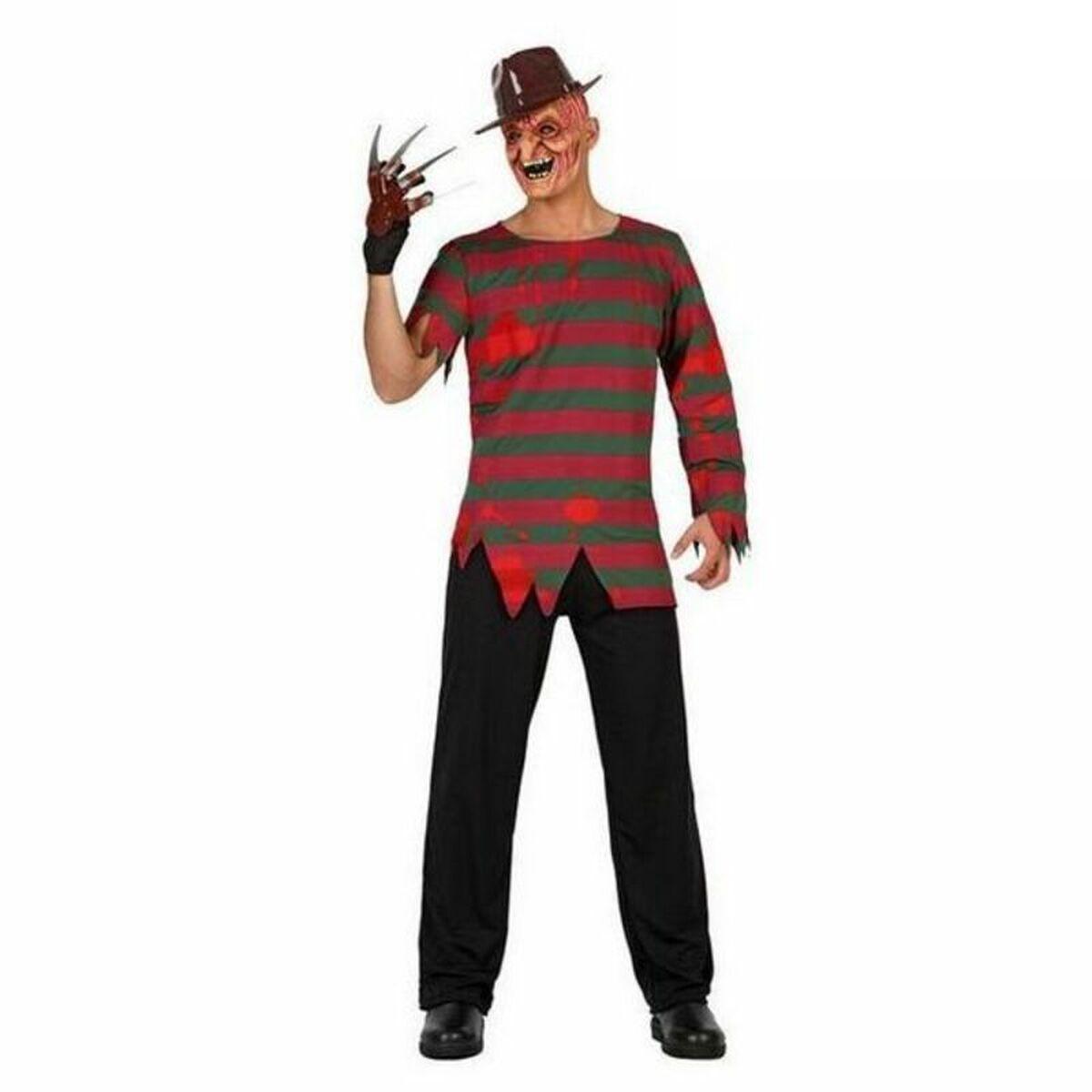 Voksenkostume - Morder mand, multifarvet, XL (2 dele)
