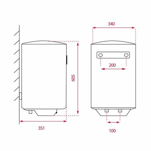 Termokande Teka EWH 30 C 30 L