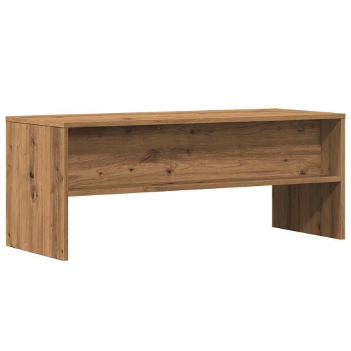 Tv-bord 100x40x40 cm konstrueret træ kunsteg