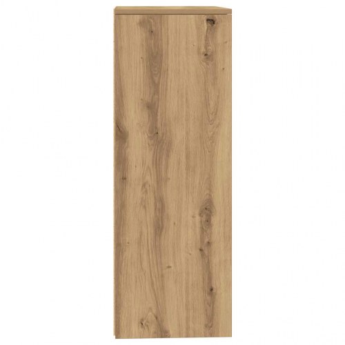 Skænk med 6 skuffer 50×34×96 cm - konstrueret træ i artisan eg