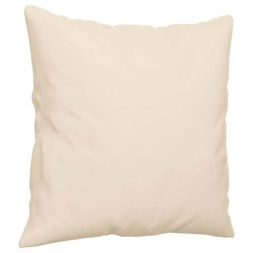 3-personers sofa med puder i mikrofiber - beige, 210 cm
