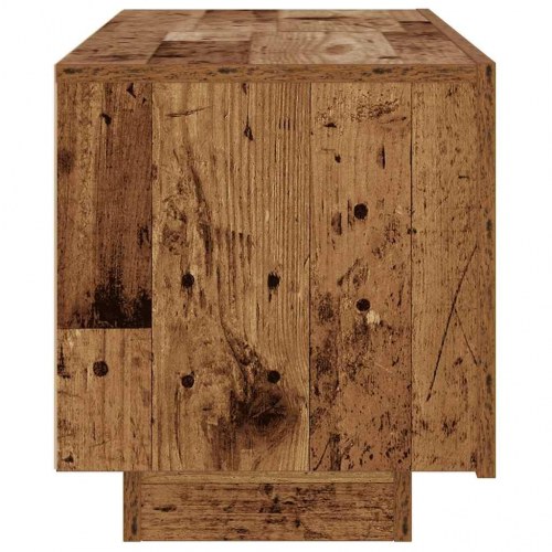 Tv-bord i konstrueret træ - 100 × 35 × 40 cm, antikt træ