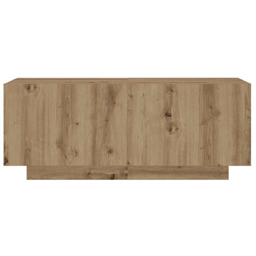 Tv-bord 100×35×40 cm i konstrueret træ - kunsteg
