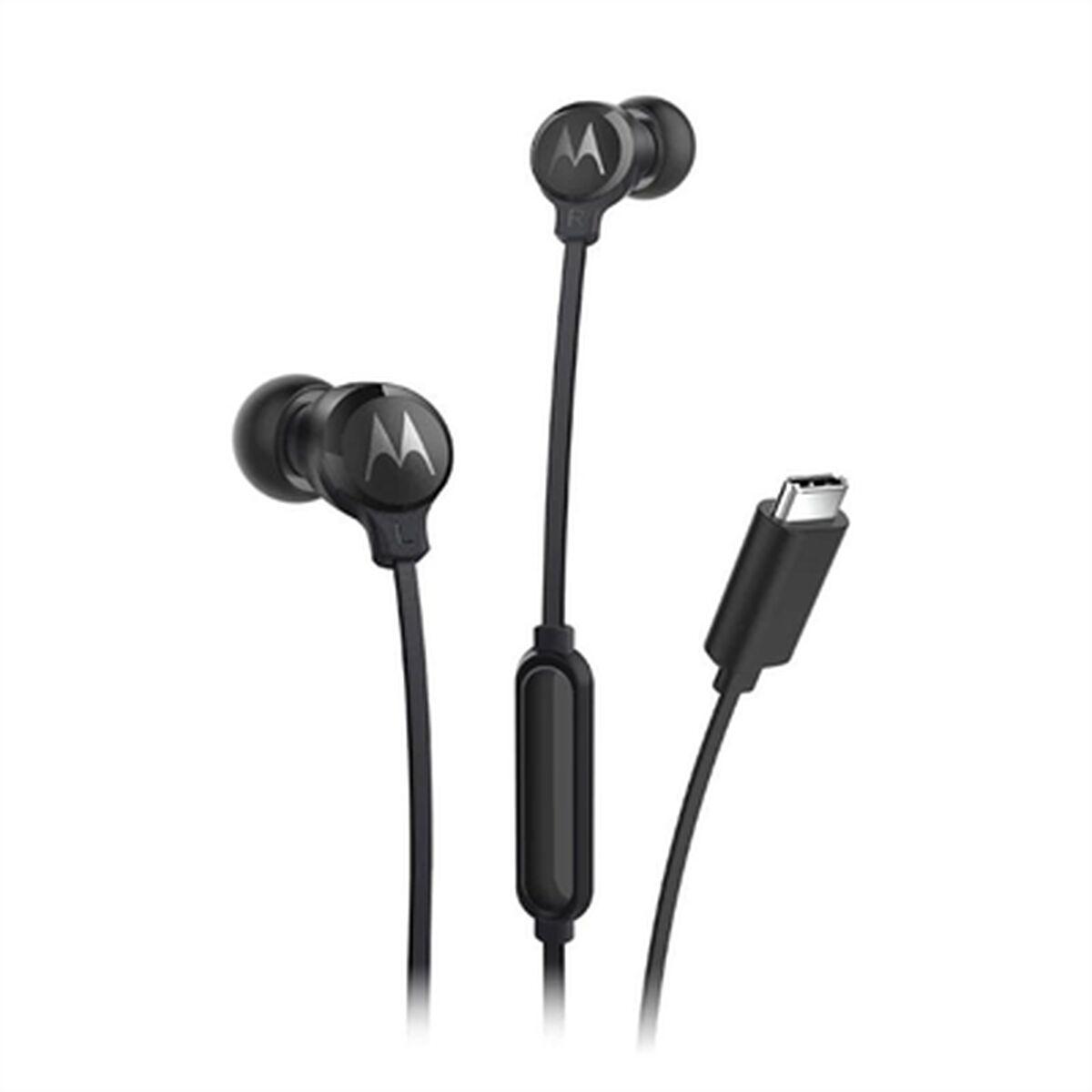 Høretelefoner in-ear Motorola Earbuds 3C-S - USB-C - Sort