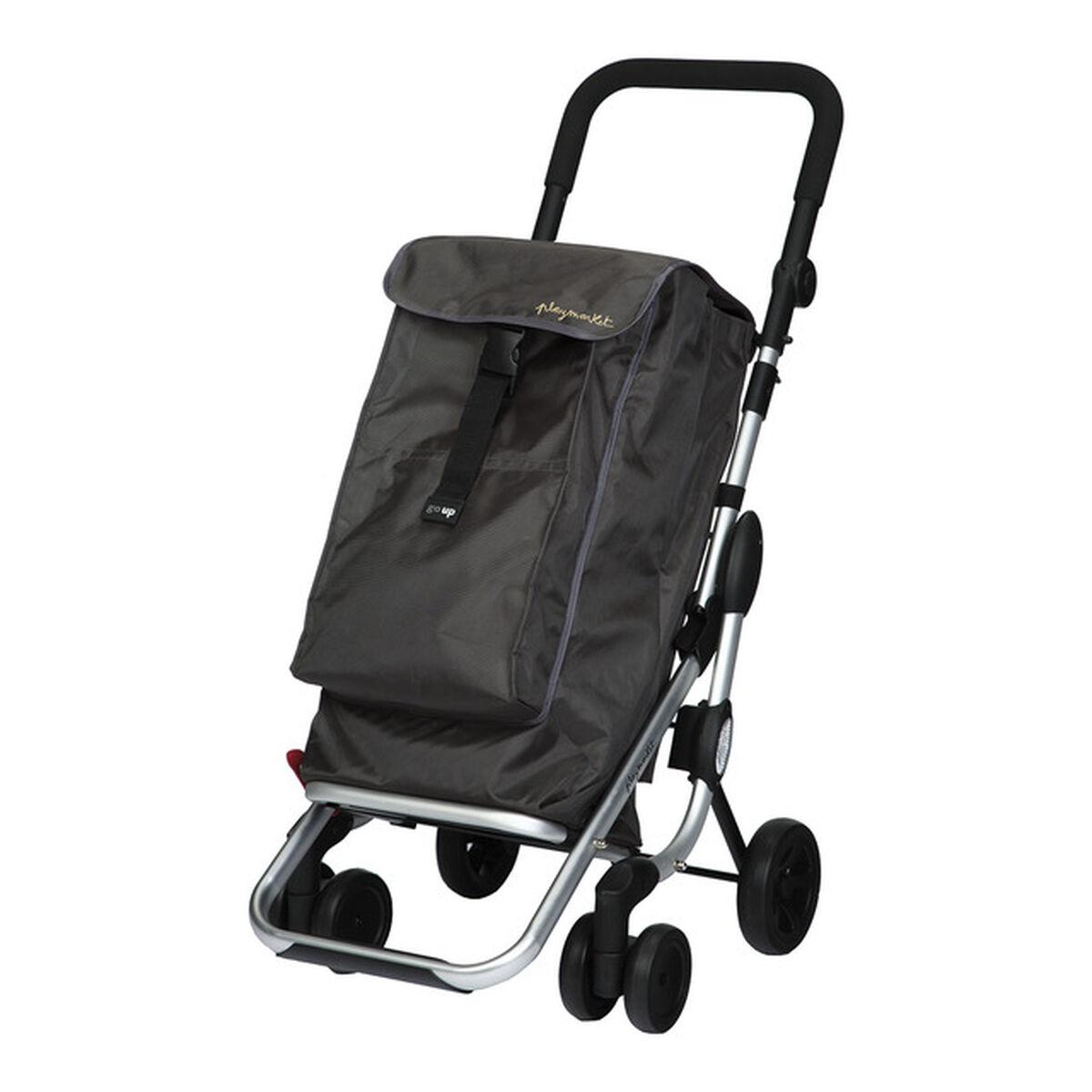 Indkøbstrolley Playmarket 223 GO UP - 10 l - grå