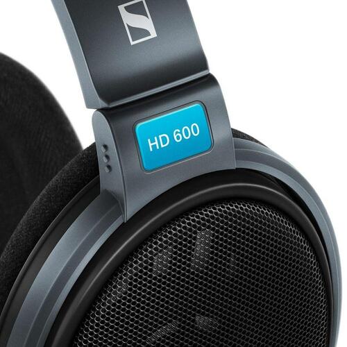 Hovedtelefoner med mikrofon Sennheiser HD 600 Sort Grå