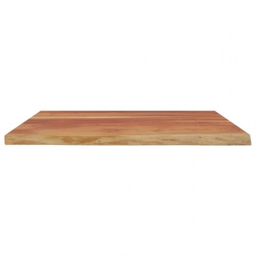Skrivebordsplade 100x80x2,5 cm rektangulær massivt akacietræ
