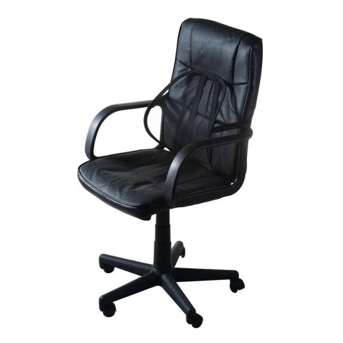 Lifetime lændestøtte ryglæn - sort, 40 × 38 × 15 cm