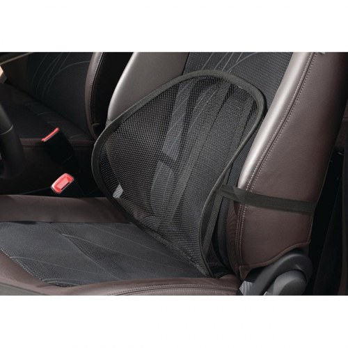 Lifetime lændestøtte ryglæn - sort, 40 × 38 × 15 cm