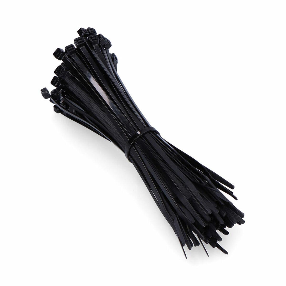 Fischer kabelbindere i nylon - sort 15 cm (100 stk.)