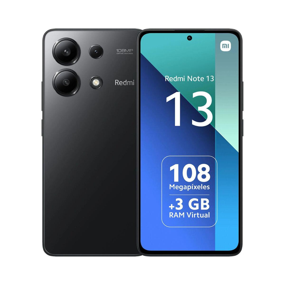 Smartphone Xiaomi Note13 Black 6 4  " 6 Gb Ram 128 Gb Sort