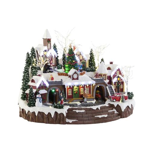 Julepynt Multifarvet Harpiks 47 x 35 x 33 cm