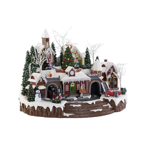 Julepynt Multifarvet Harpiks 47 x 35 x 33 cm