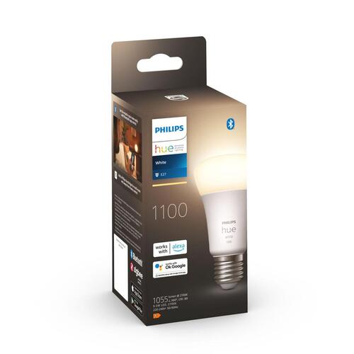 Philips Hue LED-pære E27 1100 lm - Hvid 2700 K, Bluetooth (energiklasse F)