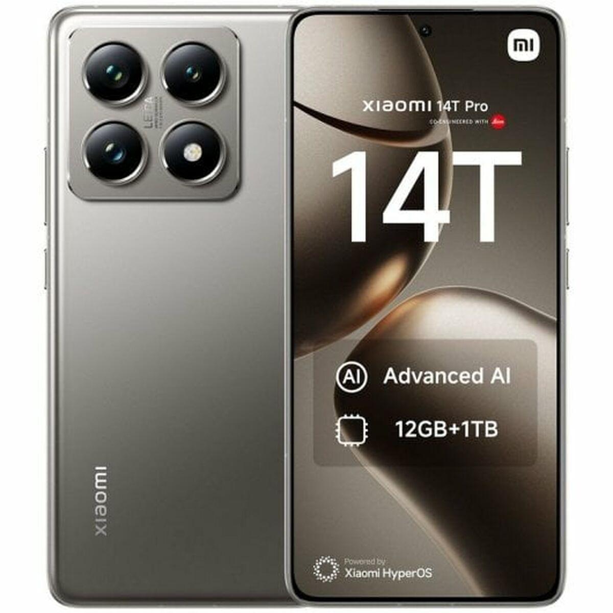 Smartphone Xiaomi Xiaomi 14t Pro 6 7  " Octa Core 12 Gb Ram 1 Tb Grå
