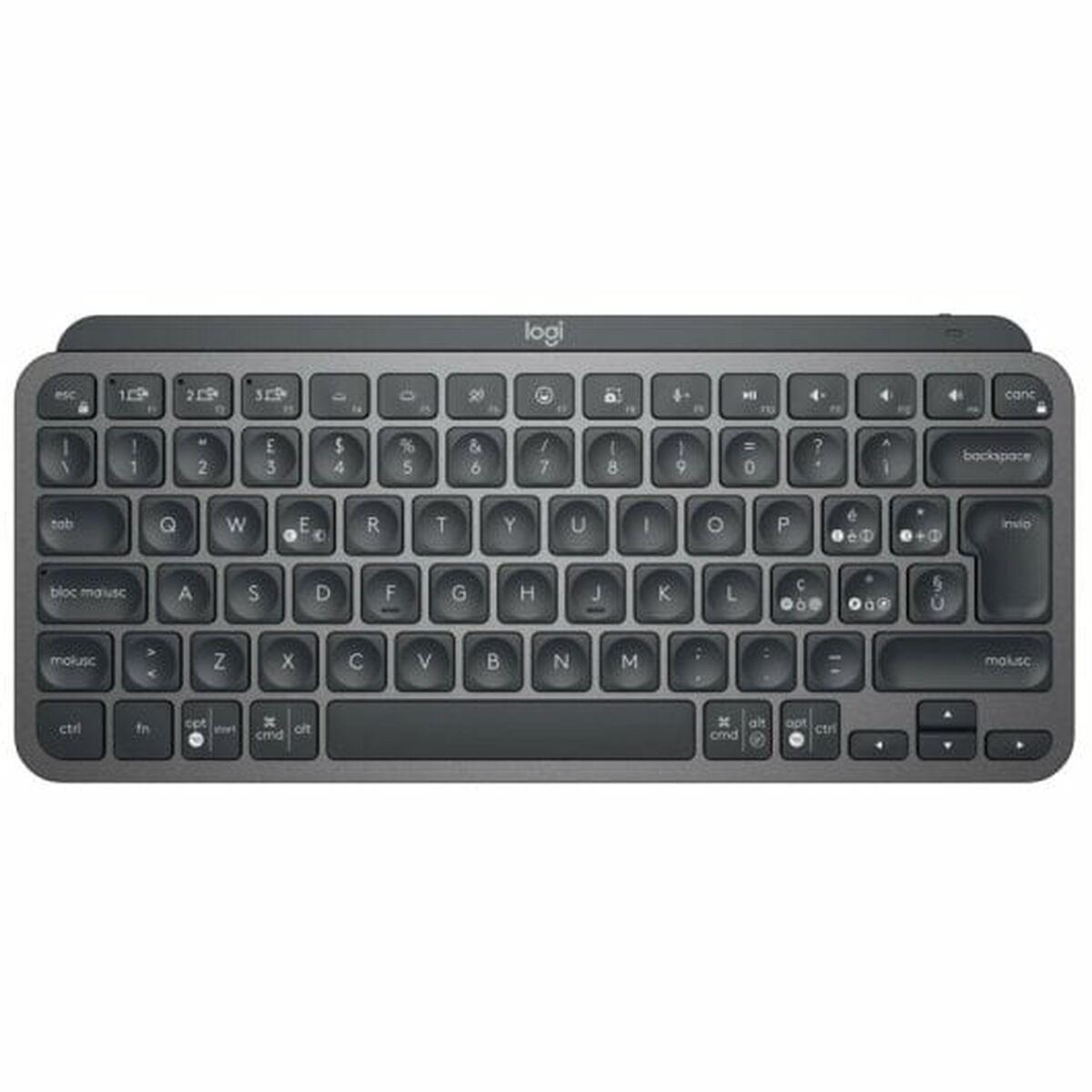 Tastatur Logitech 920 010488 Sort Qwerty