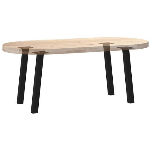 Sofabordben 4 stk. 30 cm stål sort